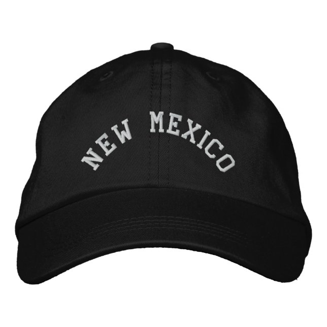 New Mexico Staat bestickt Bestickte Kappe (Vorderseite)