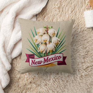 New Mexico Staat BlumenEmblem Kissen
