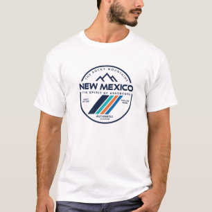 New Mexico Staat Retro Vintag im Freien T-Shirt