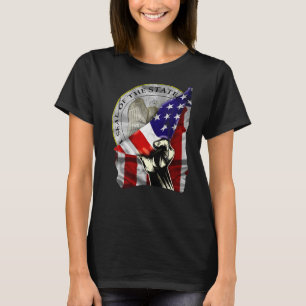 New Mexico Staat Siegel erschüttert US-amerikanisc T-Shirt