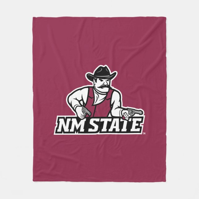 New Mexico State Aggies Fleecedecke (Vorderseite)