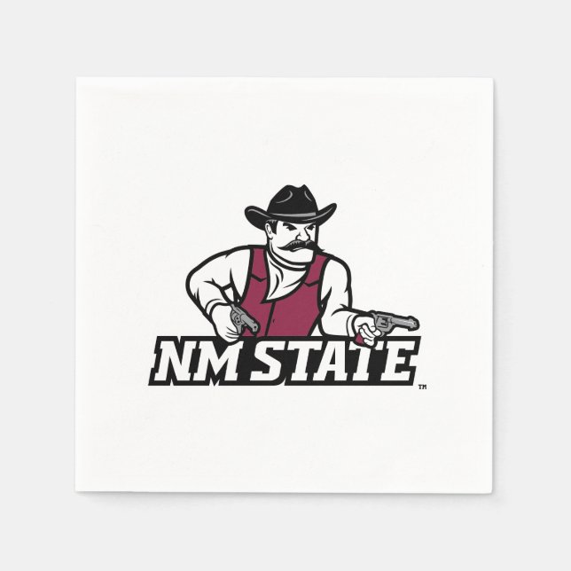 New Mexico State Aggies Serviette (Vorderseite)