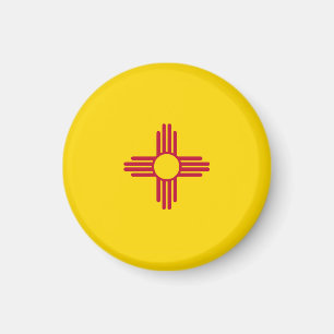 New Mexico State Flag USA Magnet