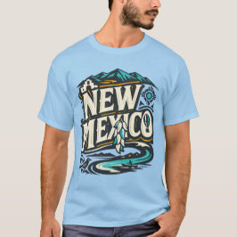 New Mexico State Heritage Land of Enchantment Art T-Shirt