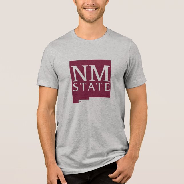 New Mexico State Tri-Blend Shirt (Vorderseite)
