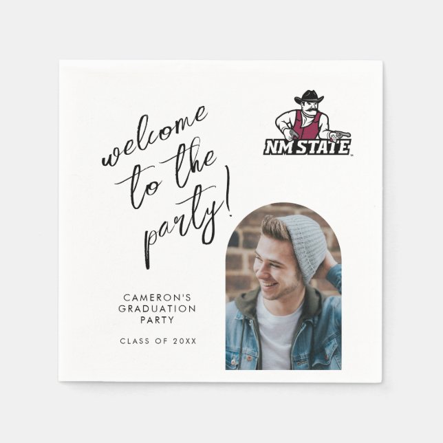 New Mexico State University Graduation Serviette (Vorderseite)