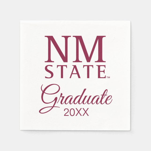 New Mexico State University Graduation Serviette (Vorderseite)