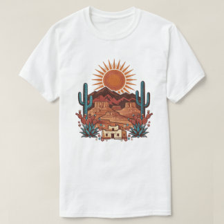New Mexico Südwest-Wüsten-T-Shirt T-Shirt
