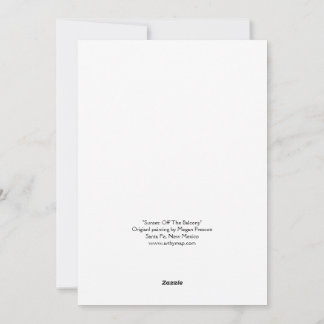 New Mexico Sunset: Das Land der Verzauberung Feiertagskarte