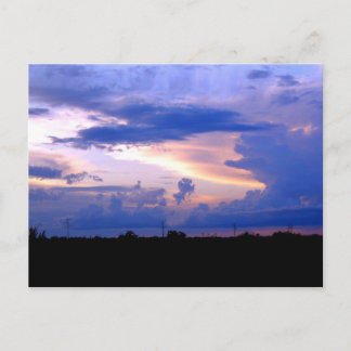 New Mexico Sunset Postcard Postkarte
