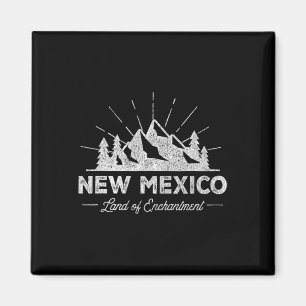 New Mexico T-Shirt Vintage Nm Wandern Retro Tee De Magnet