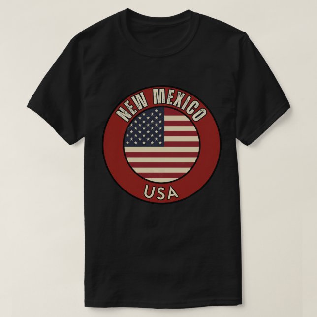 New Mexico United States of America T-Shirt (Design vorne)