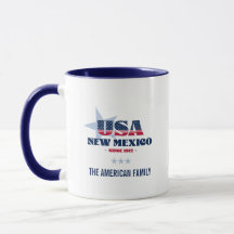 New Mexico USA 1912 Personalisiert