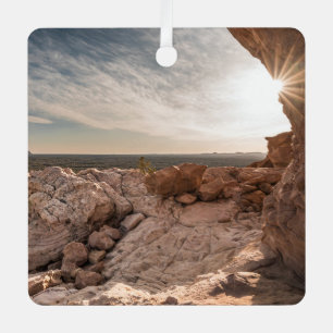 New Mexico - USA Ornament Aus Metall