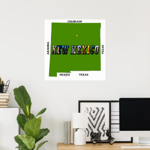 New Mexico, USA Poster