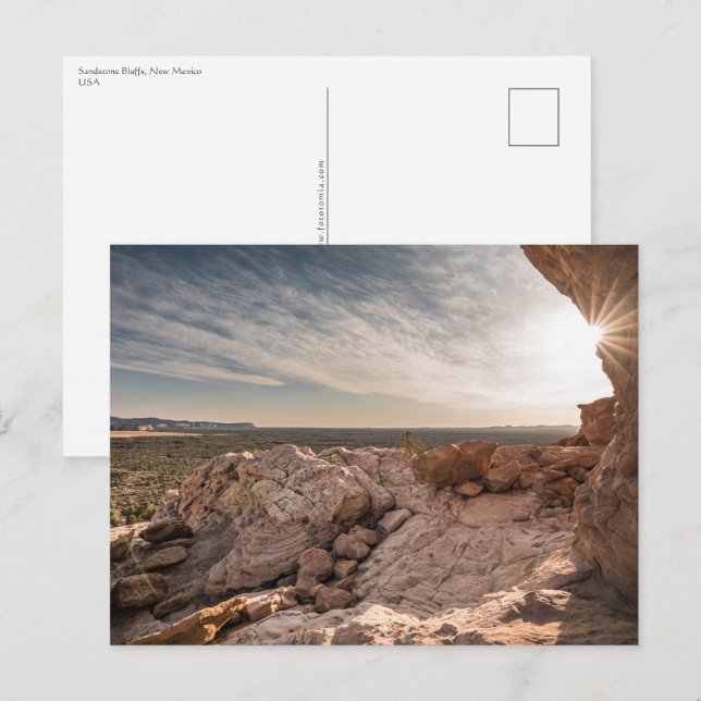 New Mexico - USA Postkarte (Vorne/Hinten)