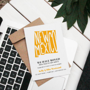 NEW MEXICO Wir haben neue Adresse Neue Zuhause ver Postkarte