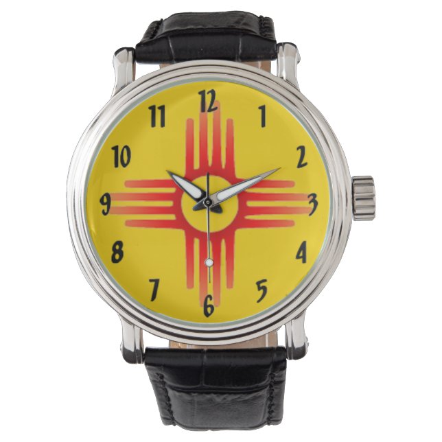 New Mexico Zia Sun Watch Armbanduhr (Vorderseite)