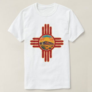 New Mexico Zia Sun Wüsten Vintage T-Shirt