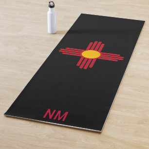 New Mexico Zia-Symbol Yogamatte