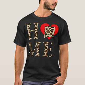 New Mexico Zuhause Leopard Print T-Shirt