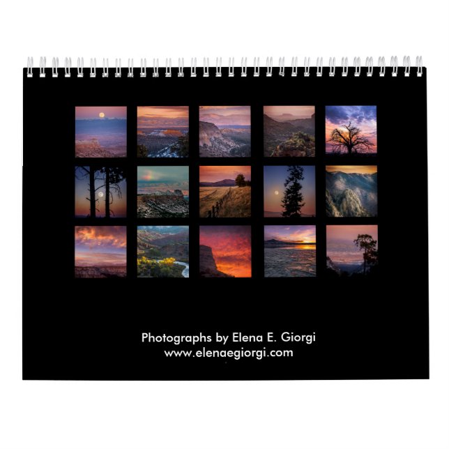 New Mexiko 2018-2019 15-monatiger Kalender (Rückseite)