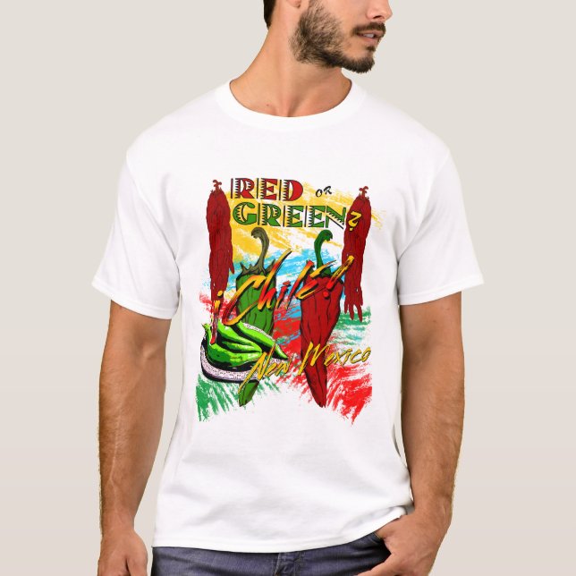 New Mexiko Chilé T-Shirt (Vorderseite)