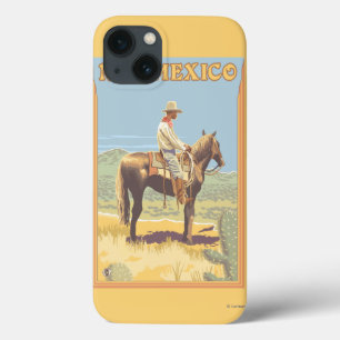 New Mexiko des Cowboy-(Seitenansicht) Case-Mate iPhone Hülle