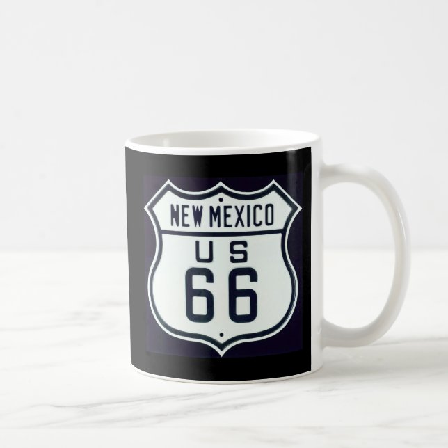 New Mexiko des Weg-66 Kaffeetasse (Rechts)