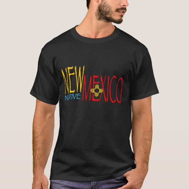 New Mexiko-Eingeborener T-Shirt (Vorderseite)