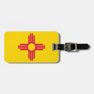 New Mexiko-Flagge Gepäckanhänger