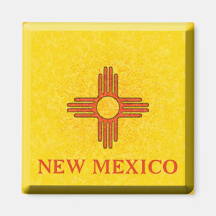 NEW MEXIKO-FLAGGE MAGNET