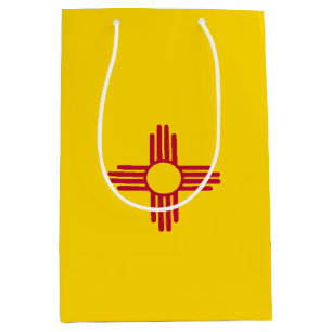 New Mexiko-Flagge Mittlere Geschenktüte