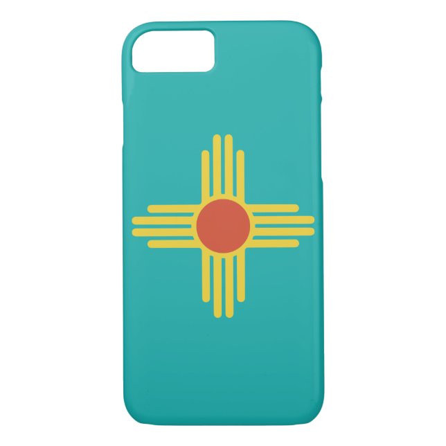 New Mexiko-Kfz-Kennzeichen iPhone Fall Case-Mate iPhone Hülle (Rückseite)