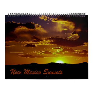 New Mexiko-Sonnenuntergänge Kalender