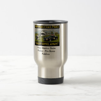 New-Mexiko Staats-Polizei-Tasse Reisebecher