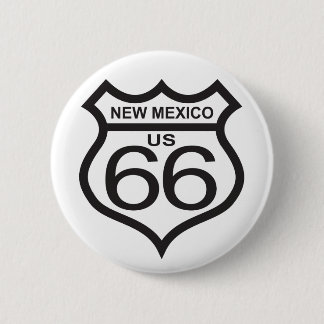 New Mexiko US-Weg 66 Button