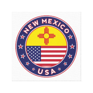 New Mexiko, USA States, New Mexiko, Plakat, Leinwanddruck