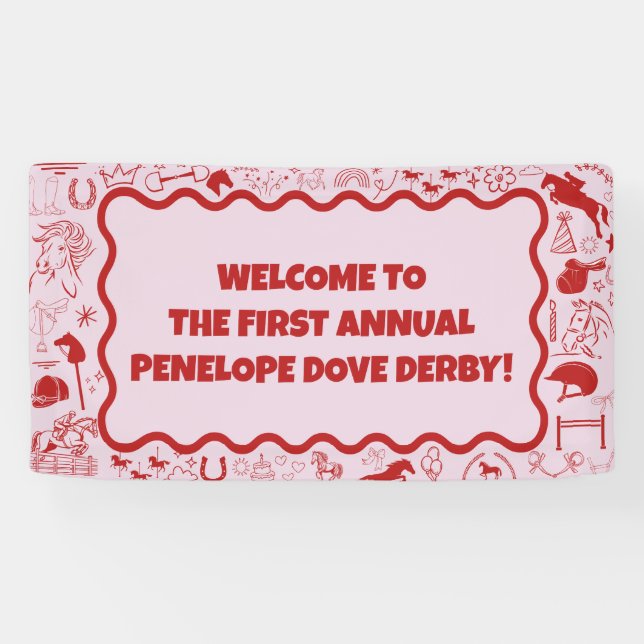 {NEW} Molly Taube Benutzerdefiniertes Willkommensz Banner (Horizontal)