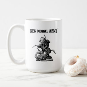 New Moral Army™ St. George & Dragon Logo Kaffeetasse