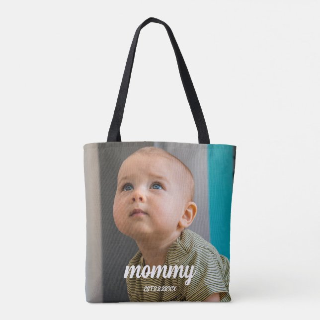 New mother mommy Personalized Minimal  (Rückseite)