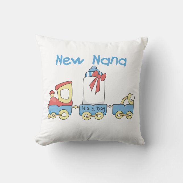 New Nana - Geschenke für Züge Kissen (Vorderseite)