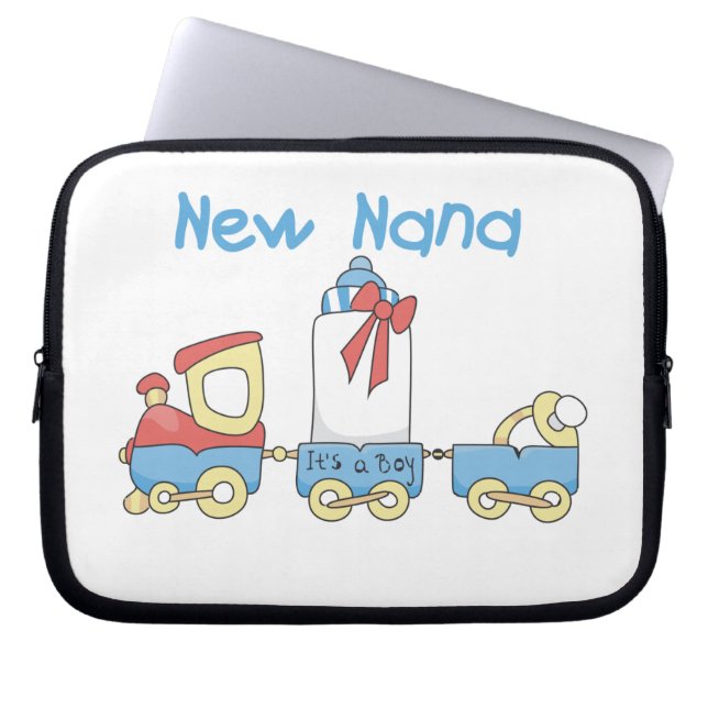 New Nana - Geschenke für Züge Laptopschutzhülle (Vorderseite)