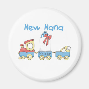 New Nana - Train Tshirts und Geschenke Magnet