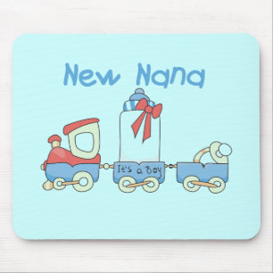 New Nana - Train Tshirts und Geschenke Mousepad
