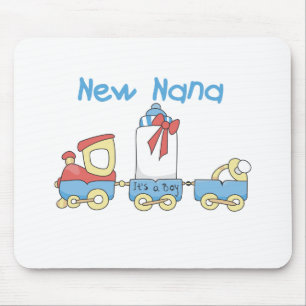 New Nana - Train Tshirts und Geschenke Mousepad