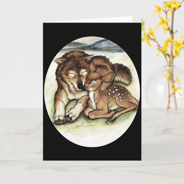 New Nature - Card Karte (Gelbe Blume)