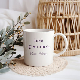 New Oma Baby Birth Stats Kaffeetasse
