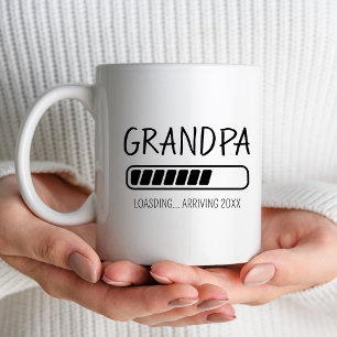 New Opa New Baby Ankündigung Zukunft Opa Kaffeetasse