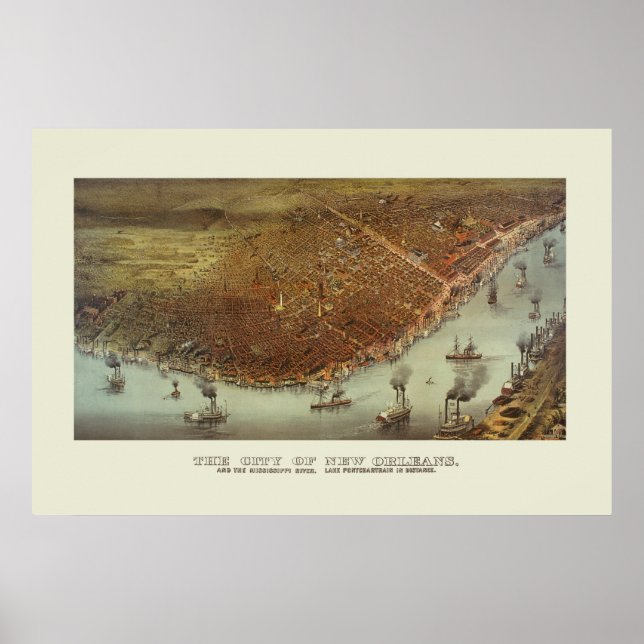 New Orleans 1885 Poster (Vorne)